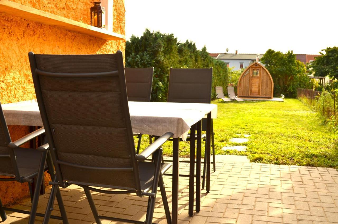 Lehmhaeuschen Mit Sauna Tangermünde Kültér fotó