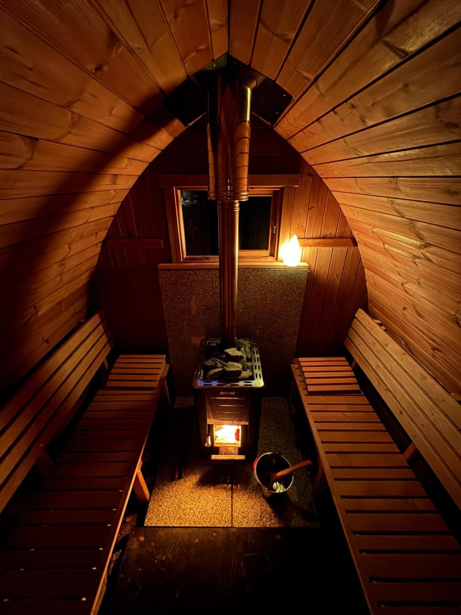 Lehmhaeuschen Mit Sauna Tangermünde Kültér fotó
